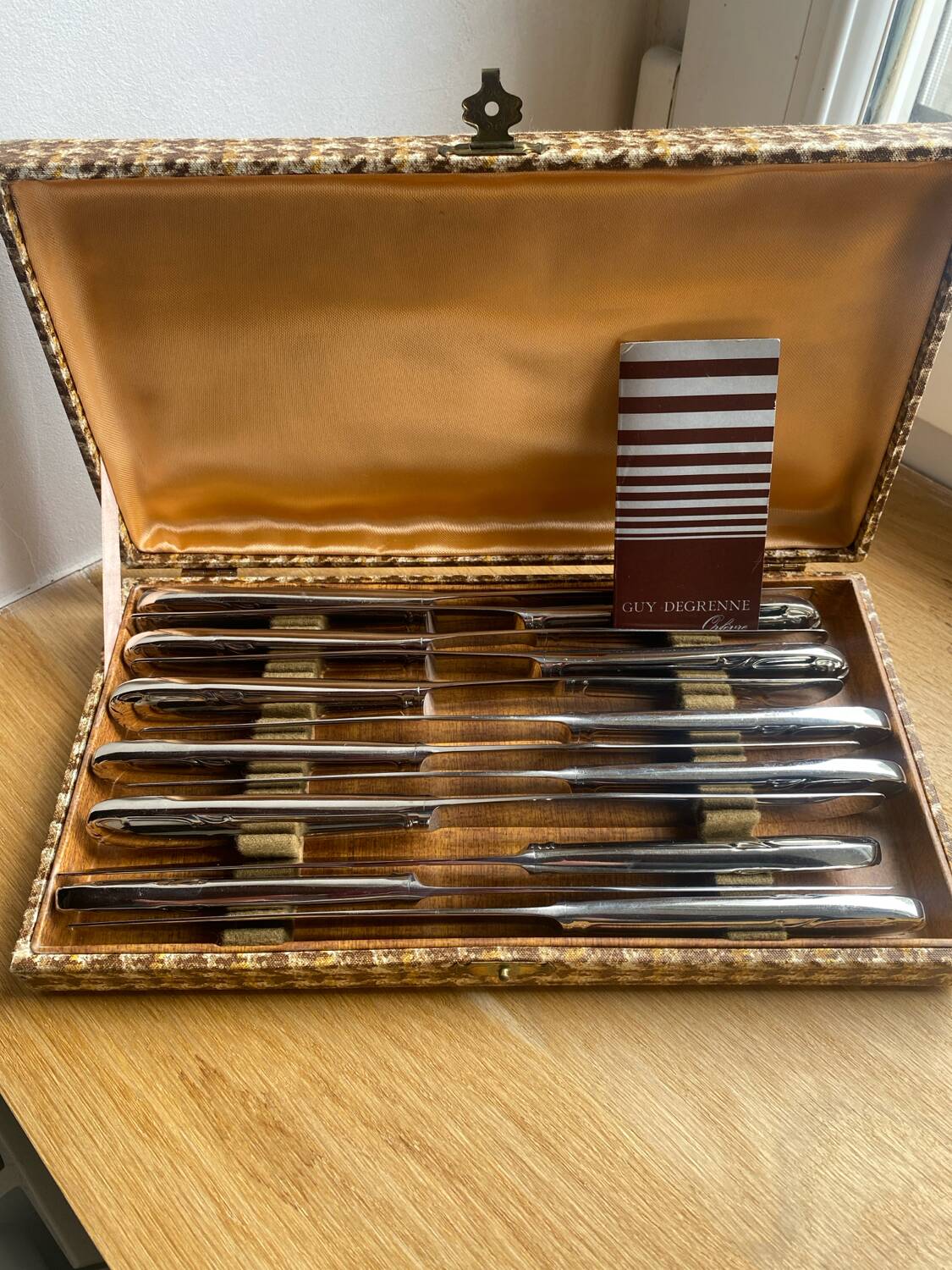 12 Guy Degrenne knives