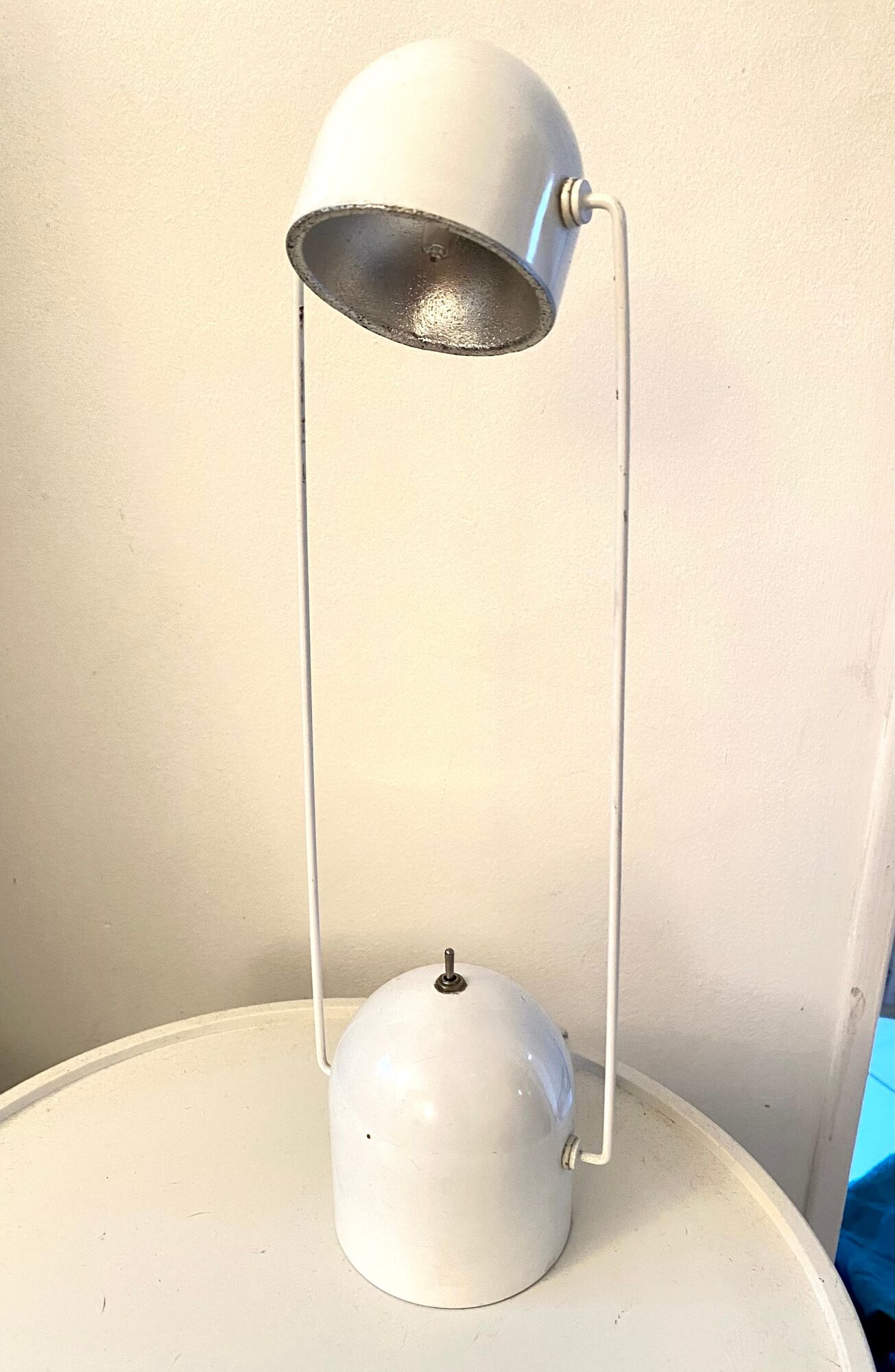 Desk lamp design Memphis italy vintage 70s Stillplast