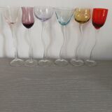 6 Verres à pieds