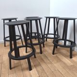 Set of 6 Revolver stools, Hay