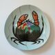 Four Crab Pornic Plates