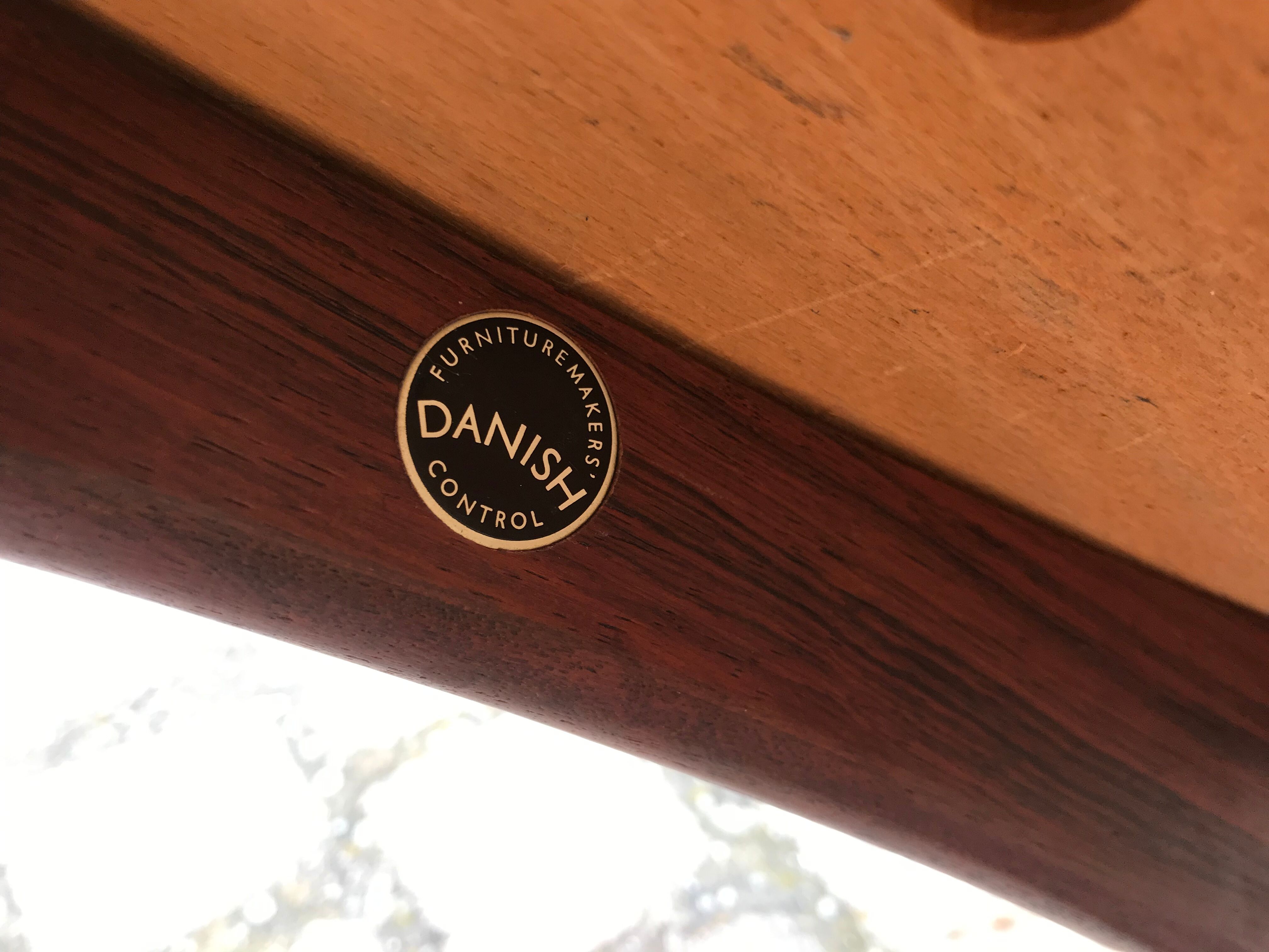 Scandinavian armchair signed