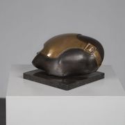 Sculpture en bronze intrigante de Jos van Vreeswijk, Pays-Bas, 20e siècle