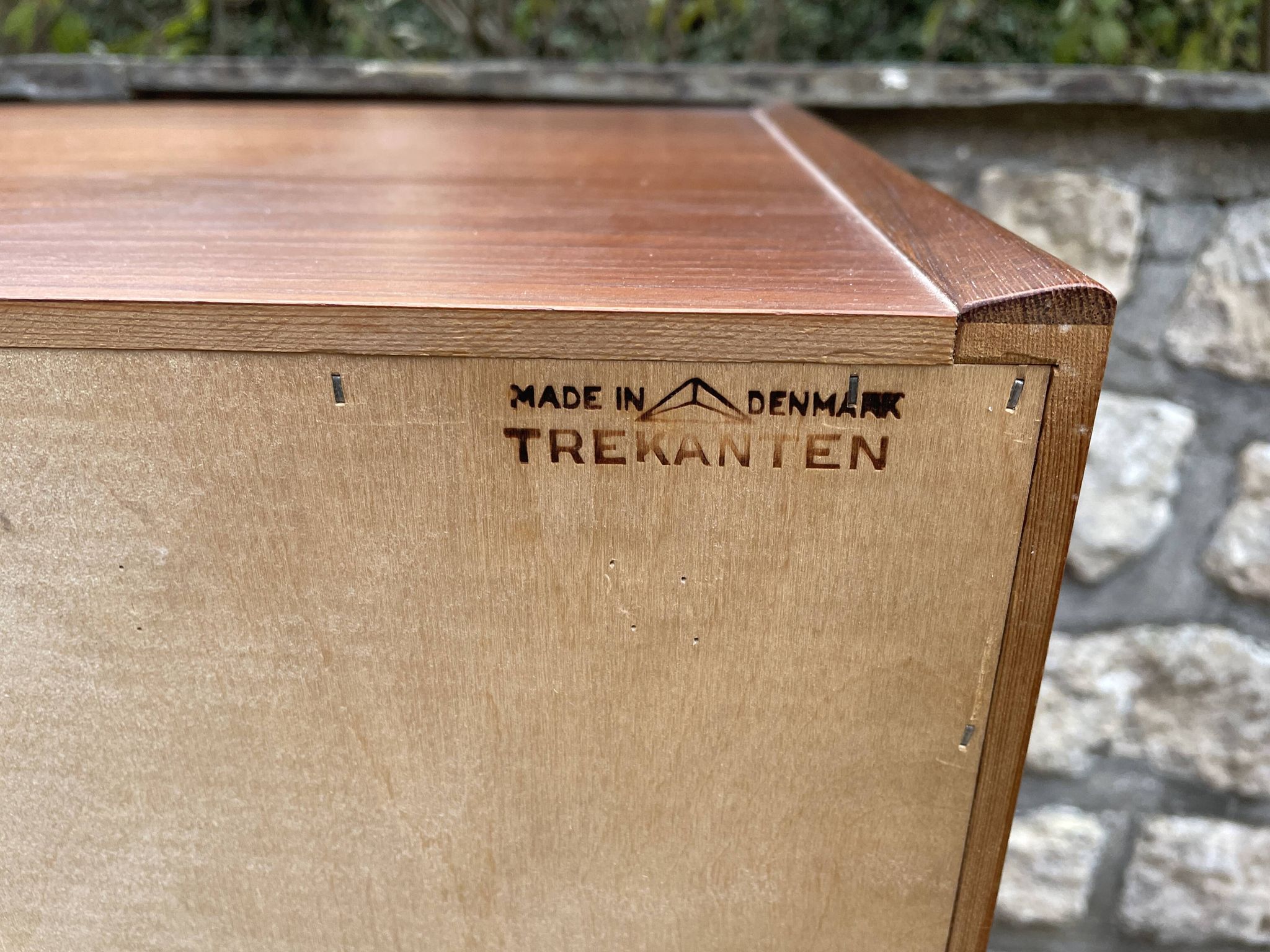 Danish teak chest of drawers for Trekanten 1960's, Denmark