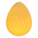Old Ridged Glass Egg Lamp Design Vetri Murano vintage egg