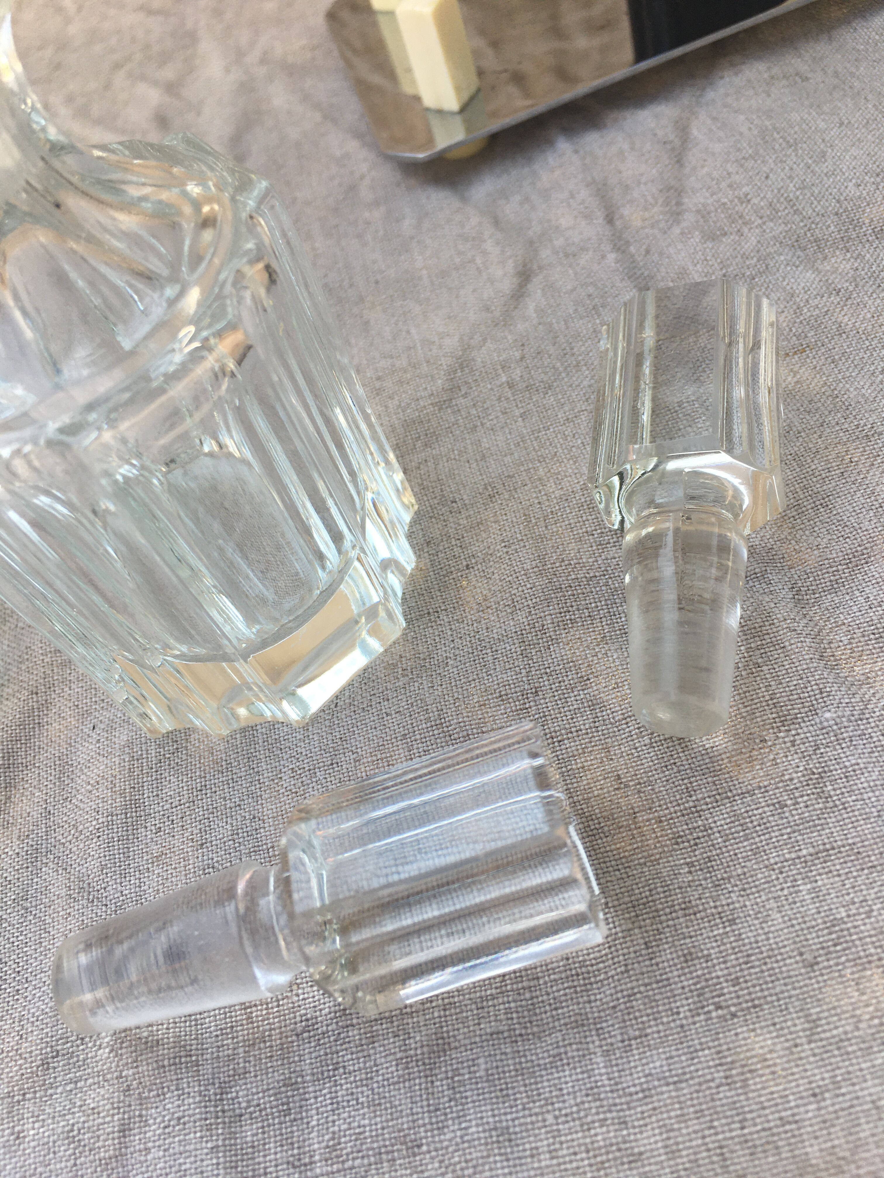 Servant oil vinegar Art Deco