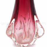 Murano vase “Chambord” red