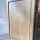 Rustic solid oak sideboard - raw golden honey wood