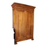 19th century solid wood wardrobe