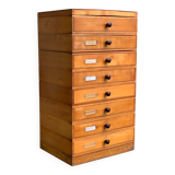 Vintage drawer unit with Bakelite knobs 1950