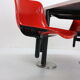 Osvaldo Borsani contemporary table and 4 build in chairs for Tecno, 1970s