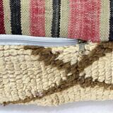 Moroccan kilim pouf