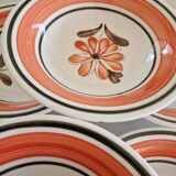 6 assiettes creuses