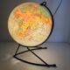 Globe Land Girard vintage glass 1960, 27 cm