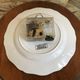 Old clock clock star ceramic plate sarreguemines vintage