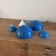 Vintage set of 2 Louis Poulsen Flowerpot - Verner Panton - Danish design lamps
