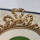 Round frame gilded bronze Louis XVI