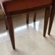 Lot de 2 chaises en bois assise rembourrée