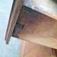Antique sideboard, solid wood farmhouse furniture.