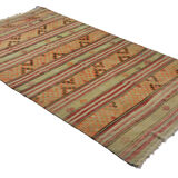 Anatolian handmade kilim rug 289 cm x 163 cm