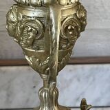 Napoleon III style chandelier in gilded bronze 48.5cm