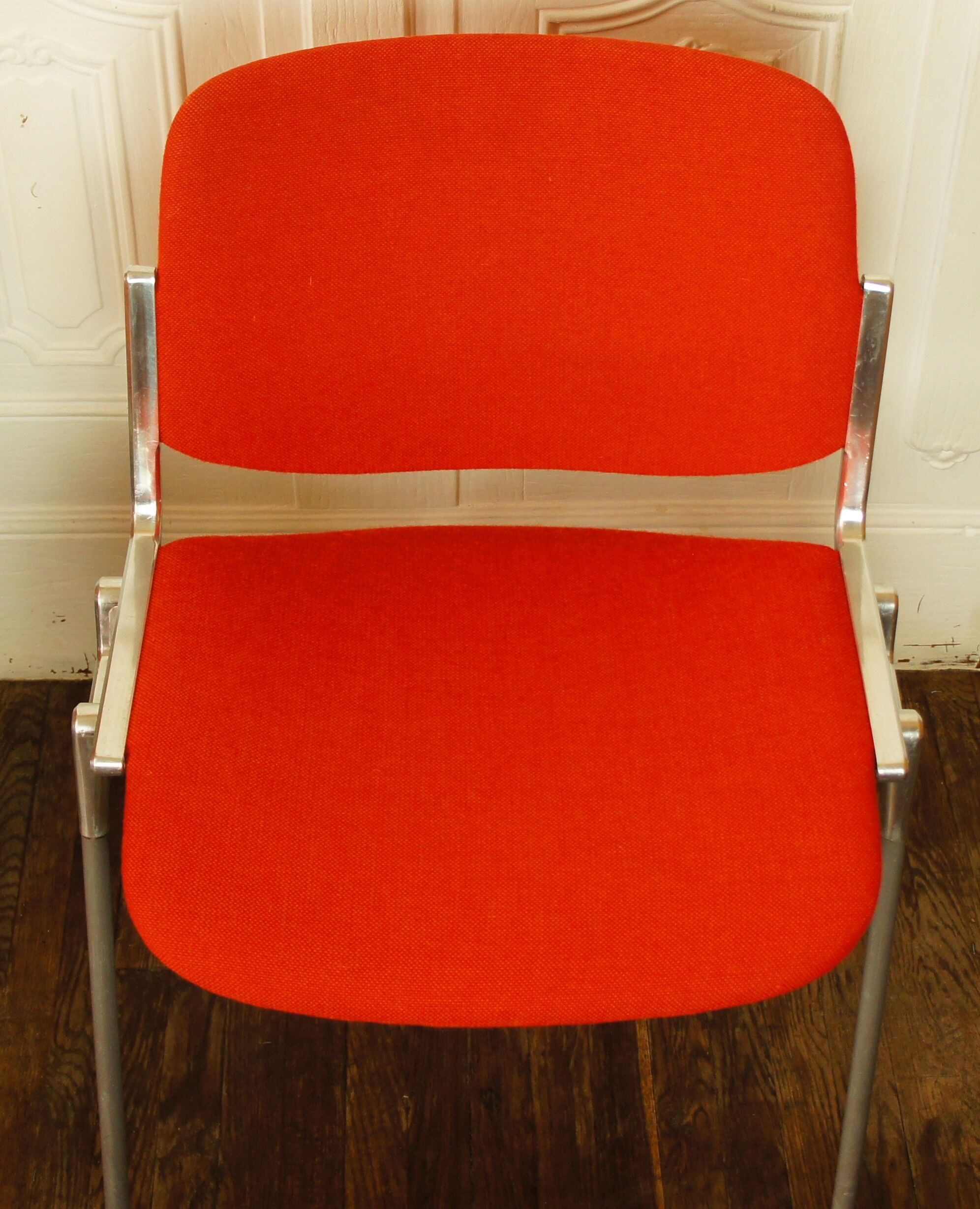JSC Castelli Piretti vintage orange chair