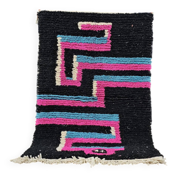 Large Moroccan wool rug 3 x 2 m