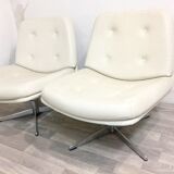 Pair of rotating chairs, 1970