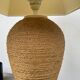 Habitat vintage rattan lamp
