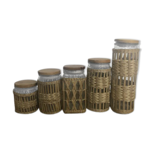 Serie de Pots en osier