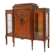 Louis Xvi Display Cabinet in Marquetry with Light, France, 1850s