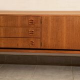 Scandinavian teak row from the 1960s