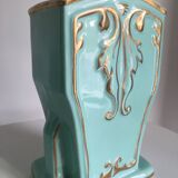 Pair of half porcelain vase, Ceramic art Céranord