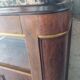 Buffet 1930 in rosewood and Portor marble