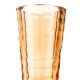 Art Deco vase, pink crystal glass, Zawiercie Glassworks, Poland, 1930s