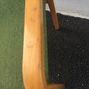Curved wooden chairs by Wilhelm Ritz for Wilkhahn 1960/1970 - Set of 2