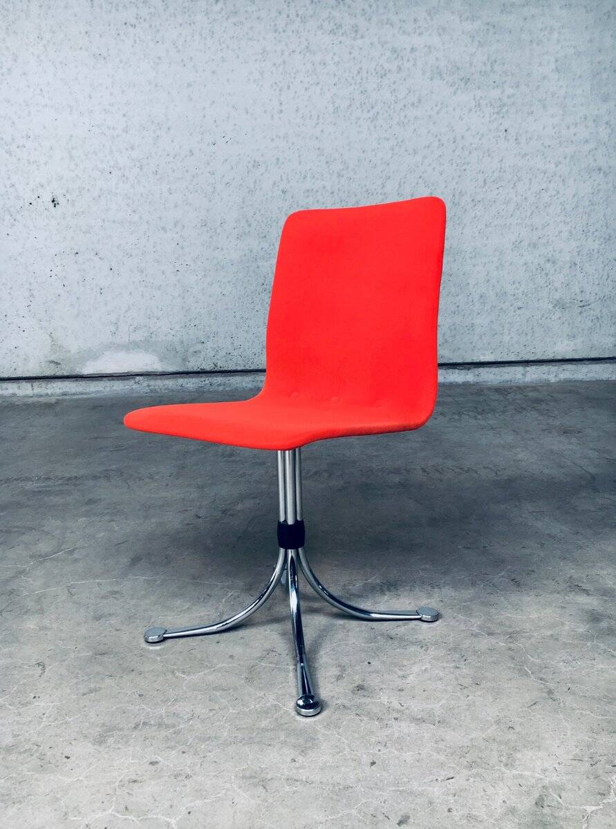 Mid-Century Dutch Steel Dining Chairs from Brabantia, 1970s, Set of 3