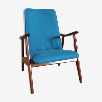 Fauteuil par Louis Van Teeffelen pour Wébé, années 1950