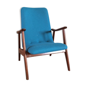 Fauteuil par Louis Van Teeffelen pour Wébé, années 1950