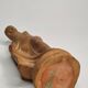 Draped Tanagra after Alexandre Bigot, Terracotta statuette, 20 cm