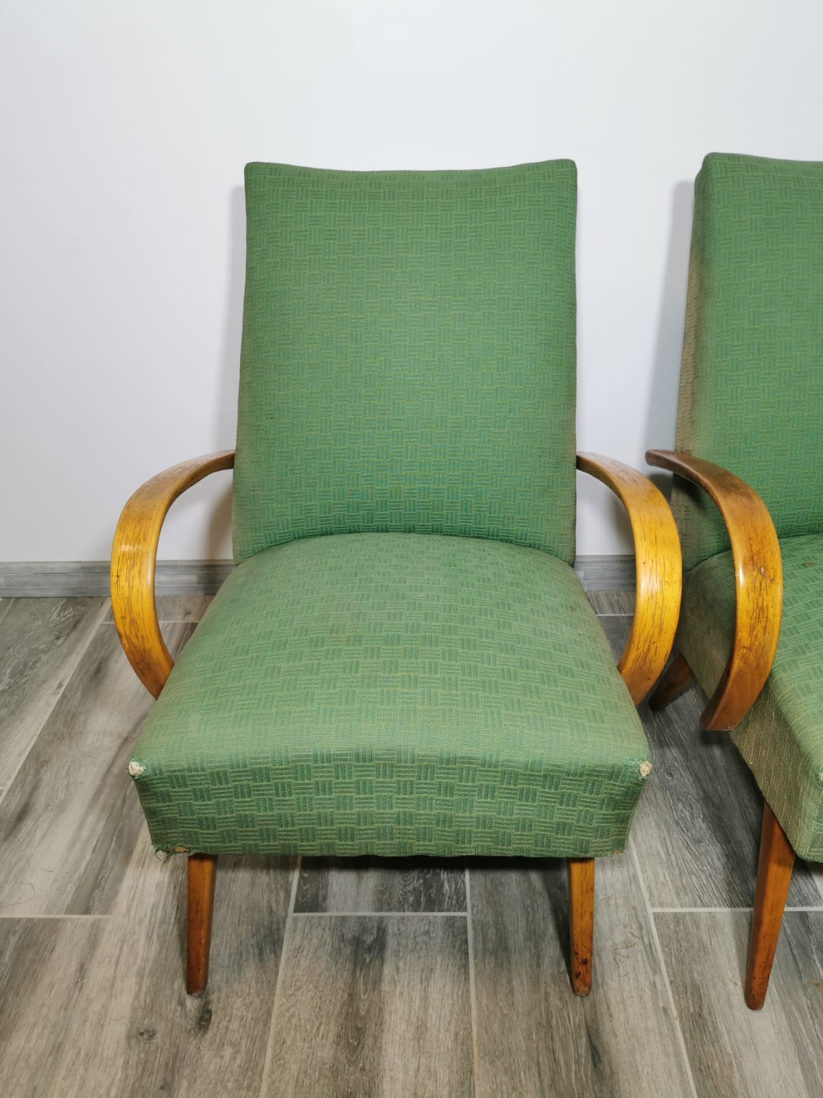 Armchairs by Jaroslav Smidek