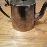 small silver-plated teapot
