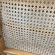 Folding chair in cannage