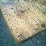 Old guinguette table