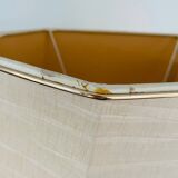 Vintage white and gold table lamp