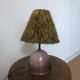 Ceramic and wool lamp