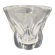 Val Saint Lambert crystal vase, signed