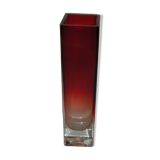 Sommerso murano vase