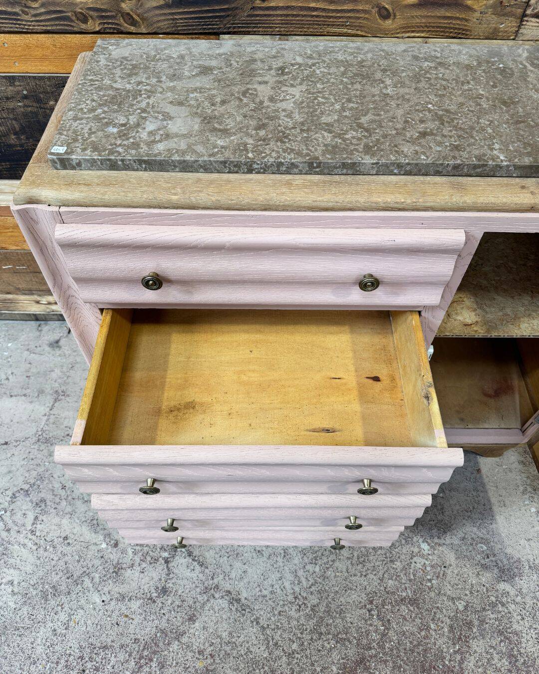 Revamped antique chest of drawers