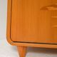 Scandinavian 1940s elm cabinet with inlay